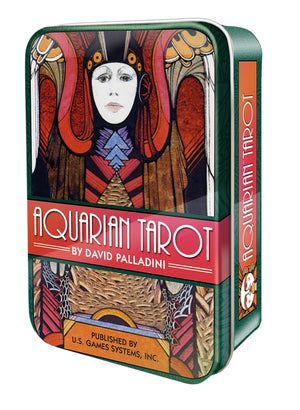 Aquarian Tarot In a Tin,New