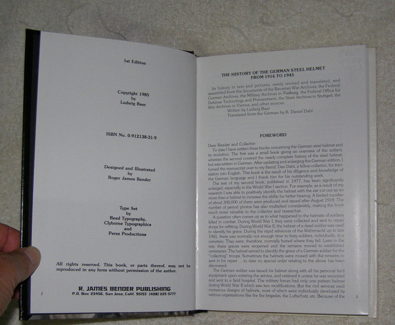 The History of the German Steel Helmet (19161945),New