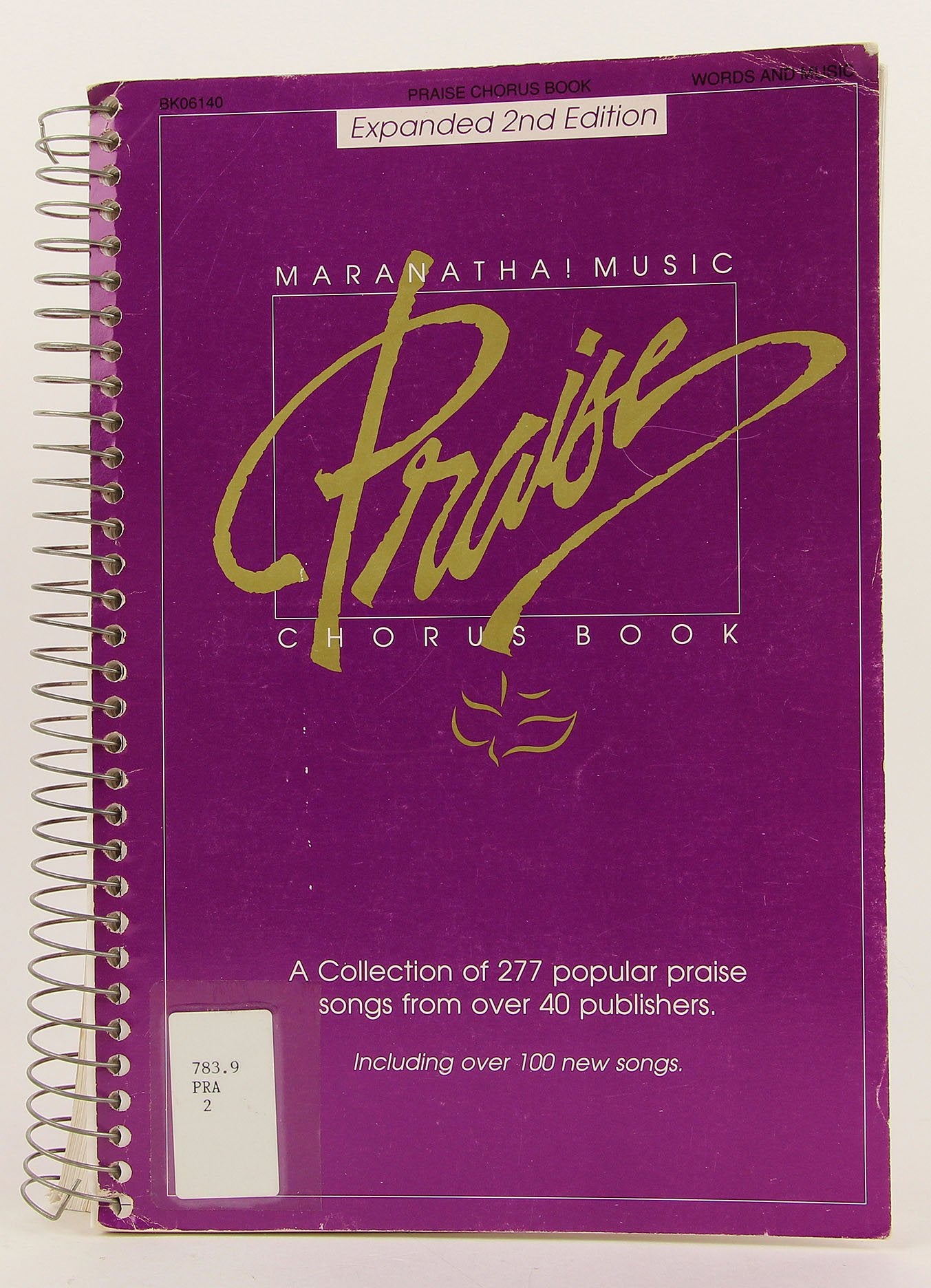 Maranatha Music Praise Chorus Book,Used