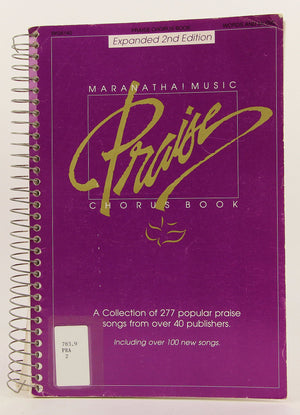 Maranatha Music Praise Chorus Book,Used