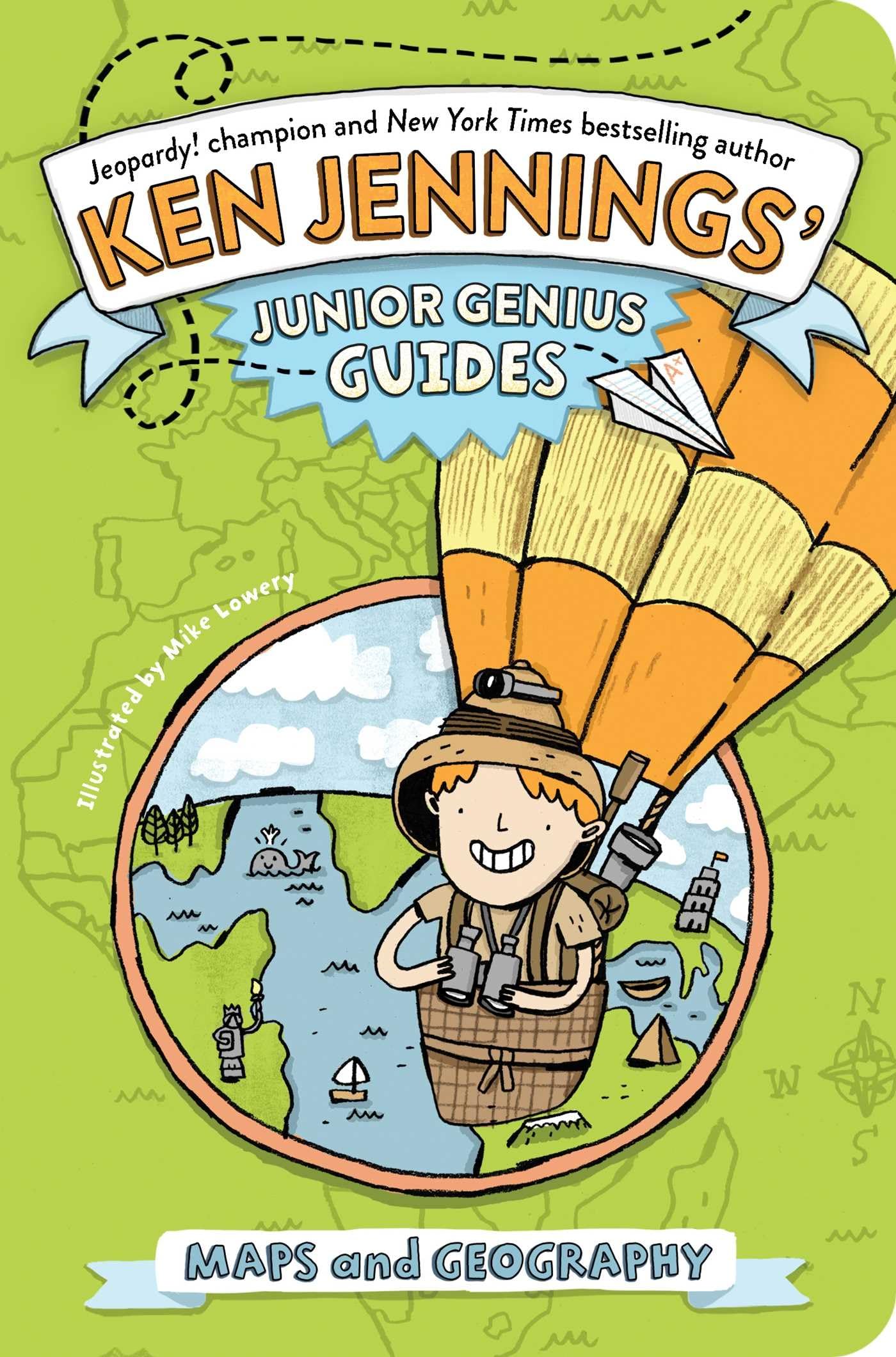 Maps and Geography (Ken Jennings Junior Genius Guides),Used