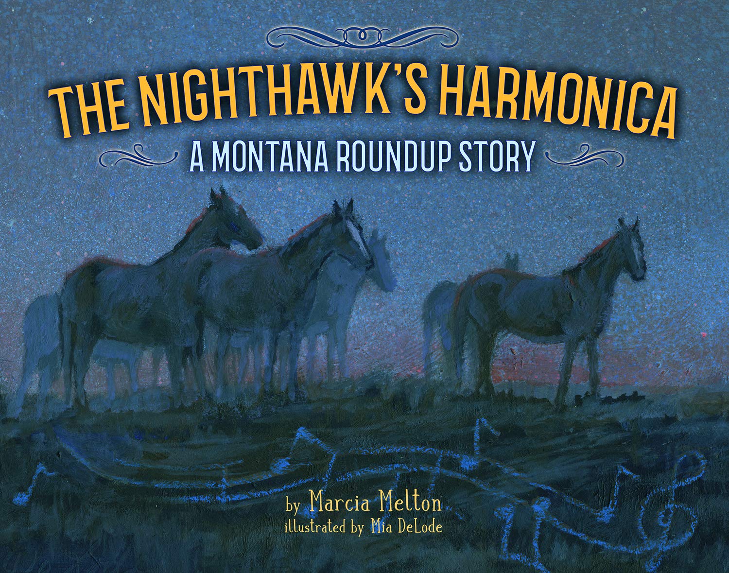 The Nighthawk's Harmonica: A Montana Roundup Story,Used