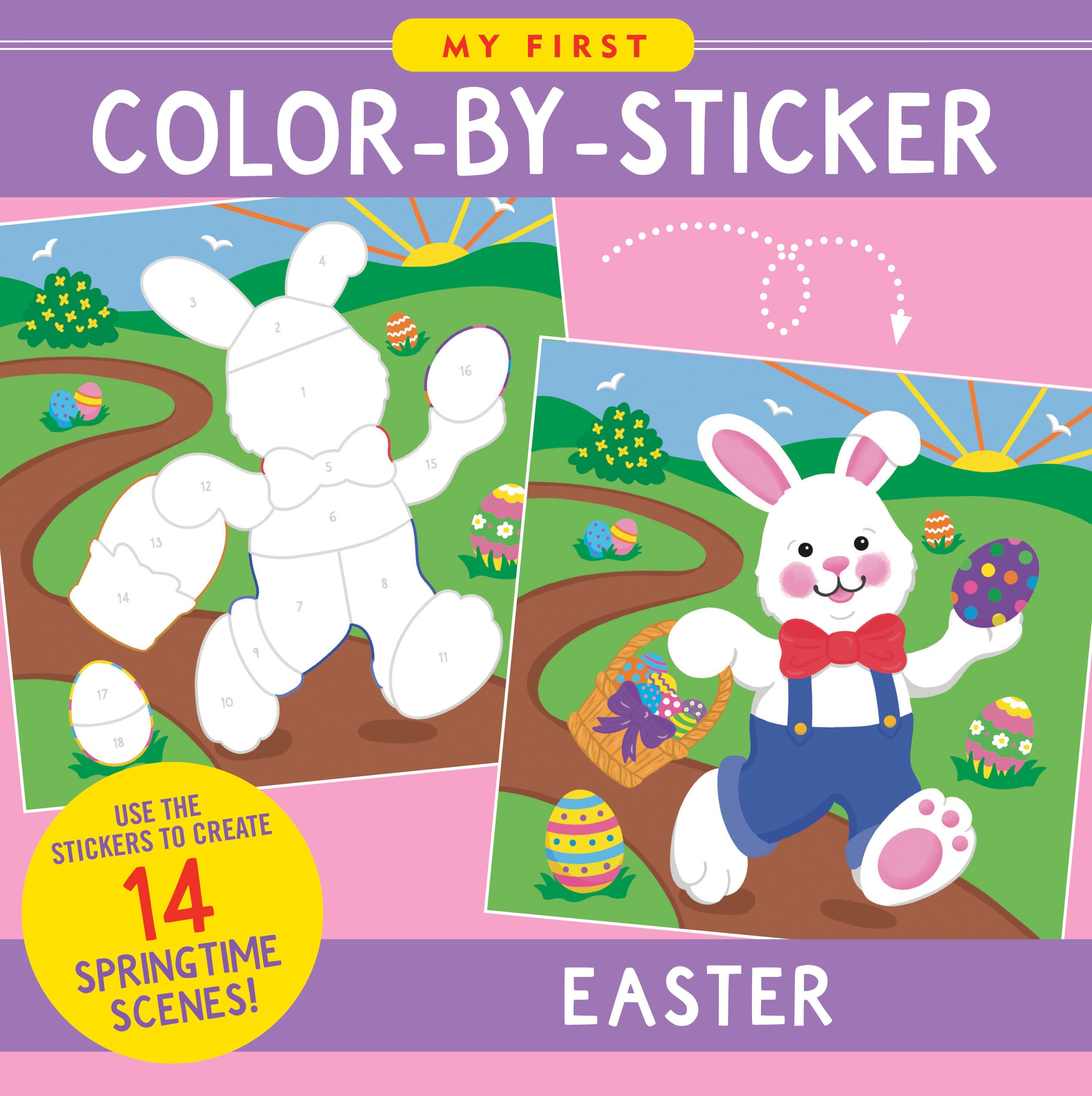My First Colorbysticker Book  Easter