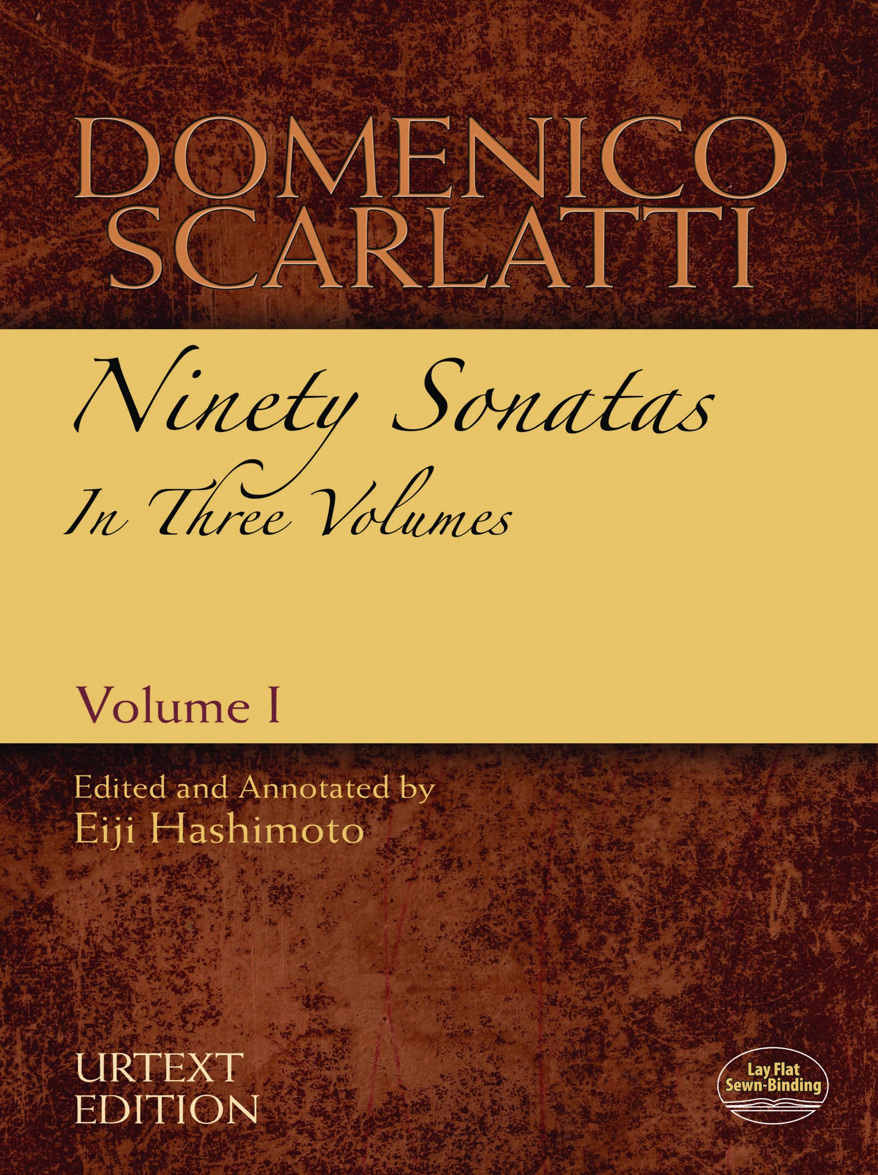 Domenico Scarlatti: Ninety Sonatas In Three Volumes, Volume I (Volume 1) (Dover Classical Piano Music)-new