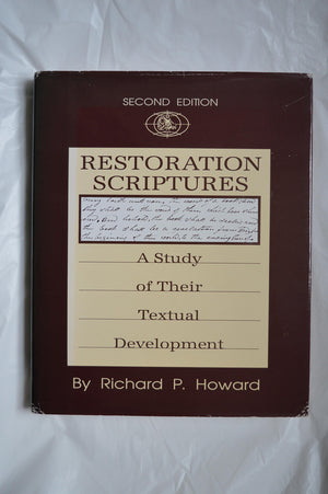 Restoration Scriptures: A Study of Their Textual Development,Used