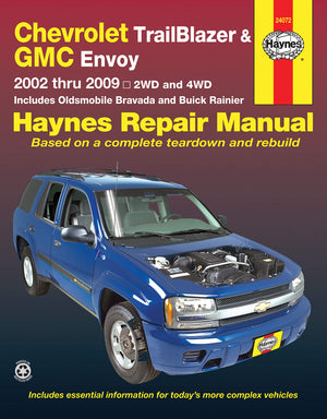Chevrolet TrailBlazer, TrailBlazer EXT, GMC Envoy, GMC Envoy XL, Oldsmobile Bravada & Buick Rainier with 4.2L, 5.3L V8 or 6.0L V,Used