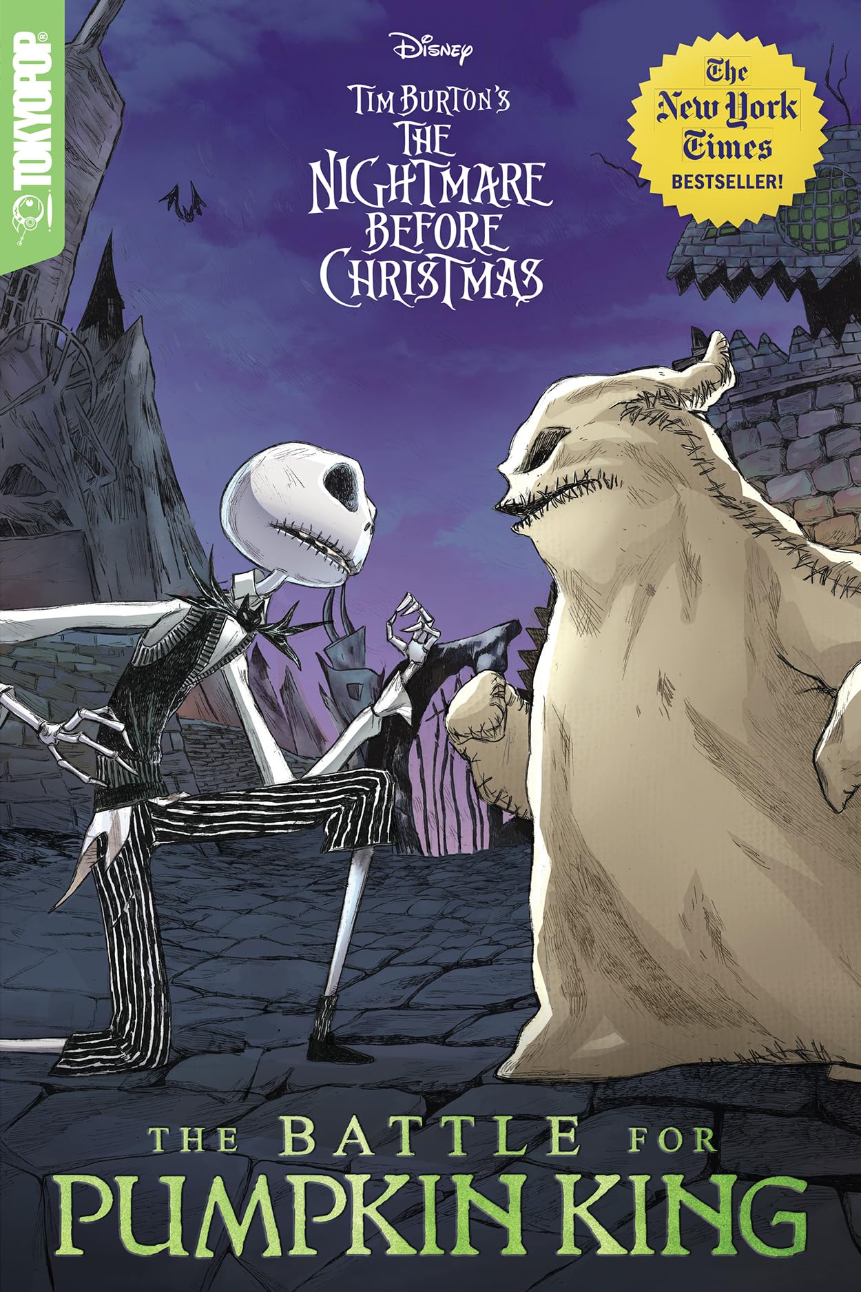 Disney Manga: Tim Burton's The Nightmare Before Christmas  The Battle for Pumpkin King,Used