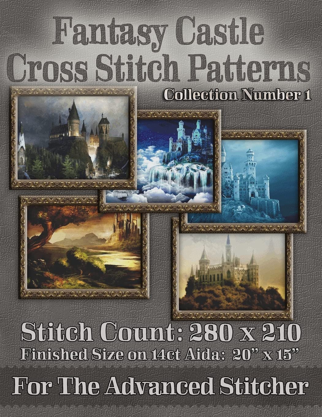 Fantasy Castle Cross Stitch Patterns: Collection Number 1,Used