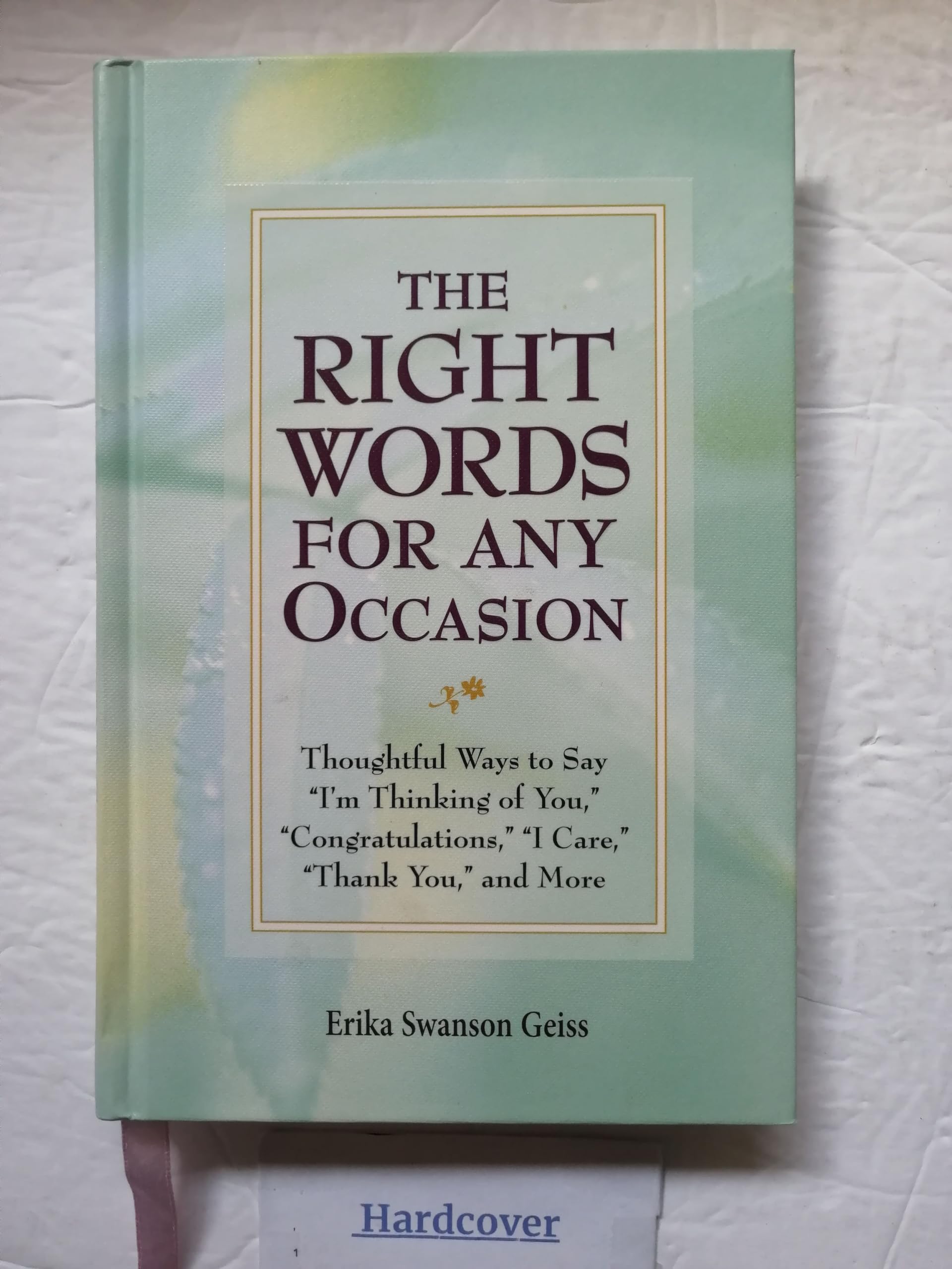The Right Words for Any Occasion,New