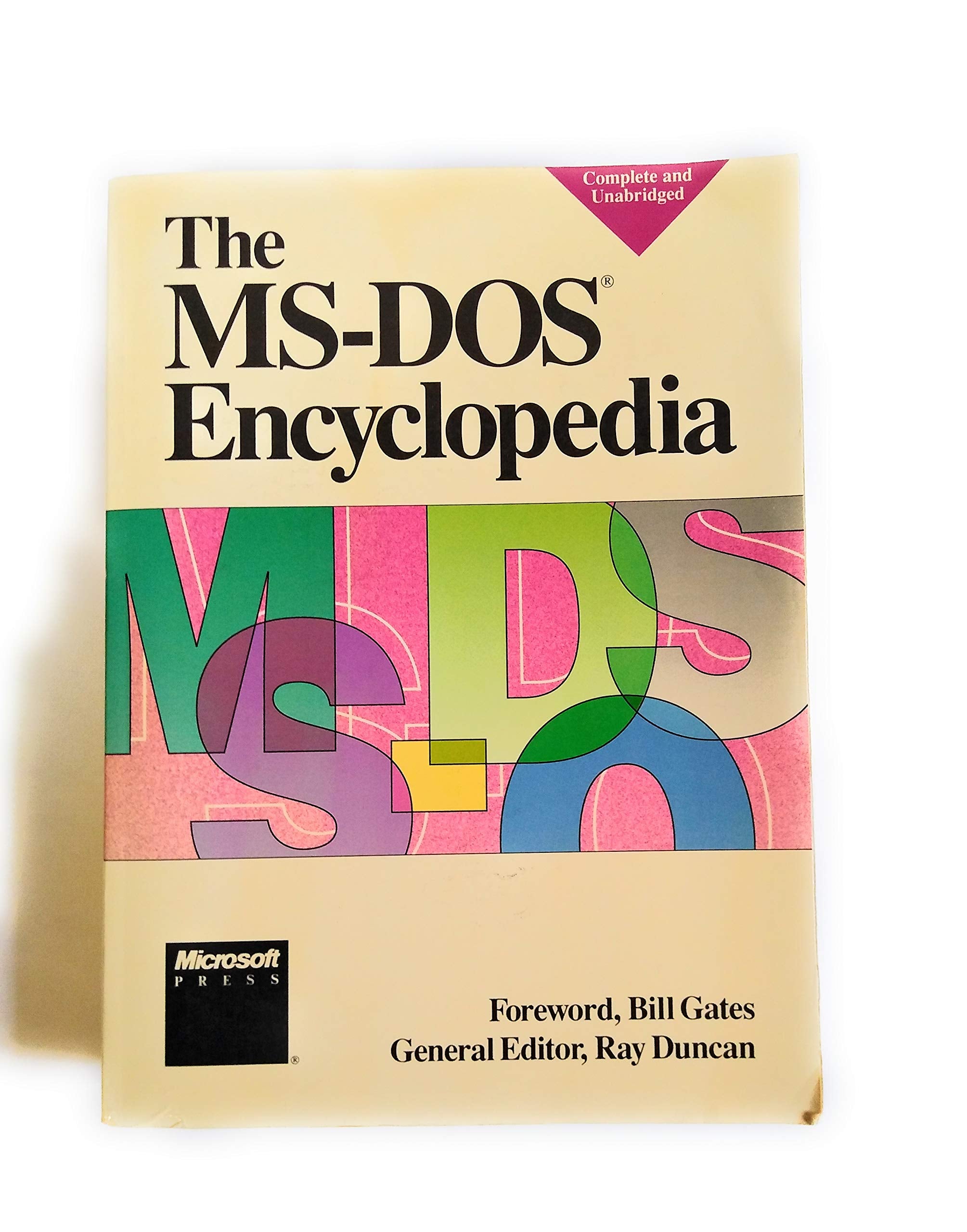 MSDOS Encyclopedia,Used