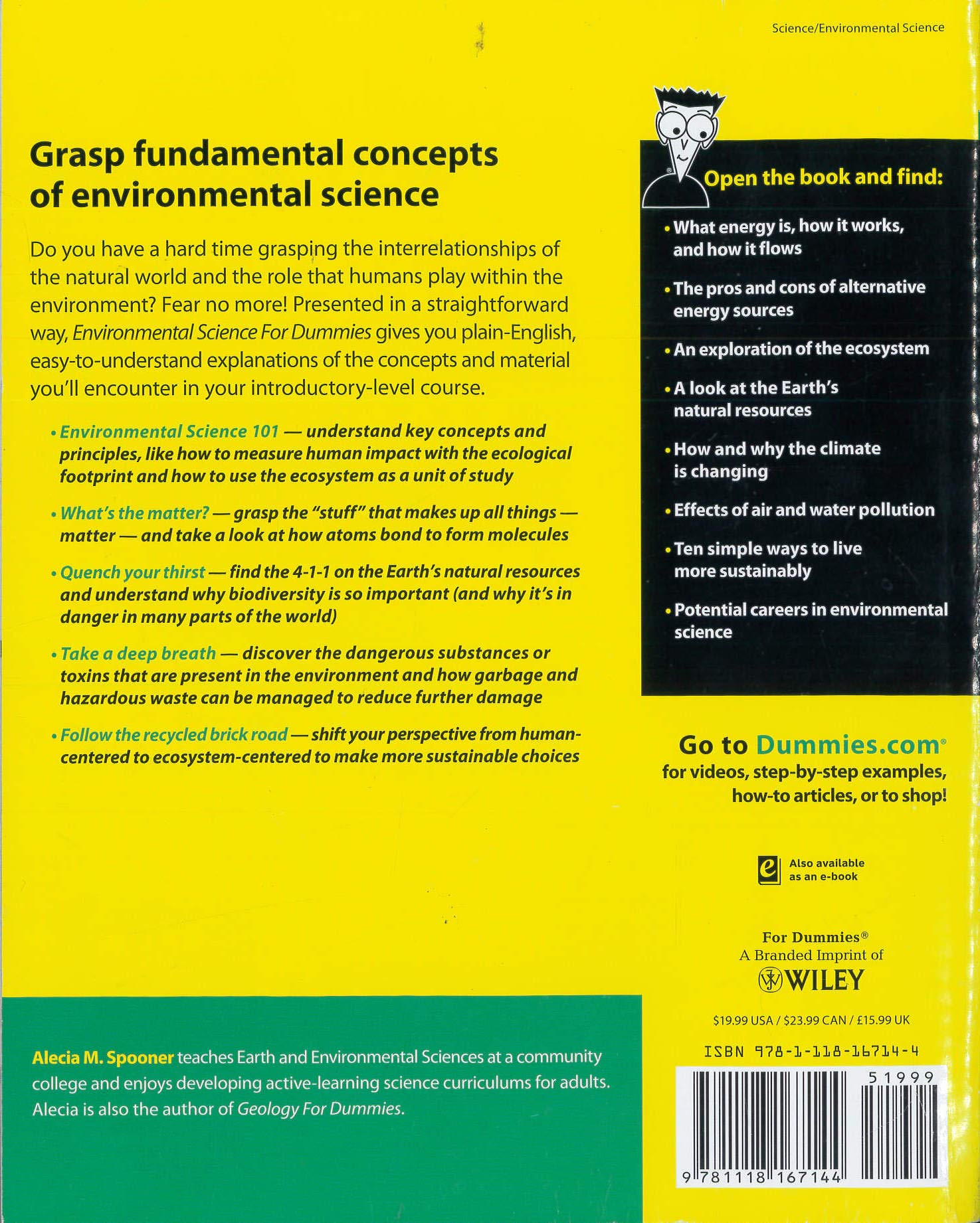 Environmental Science For Dummies,Used