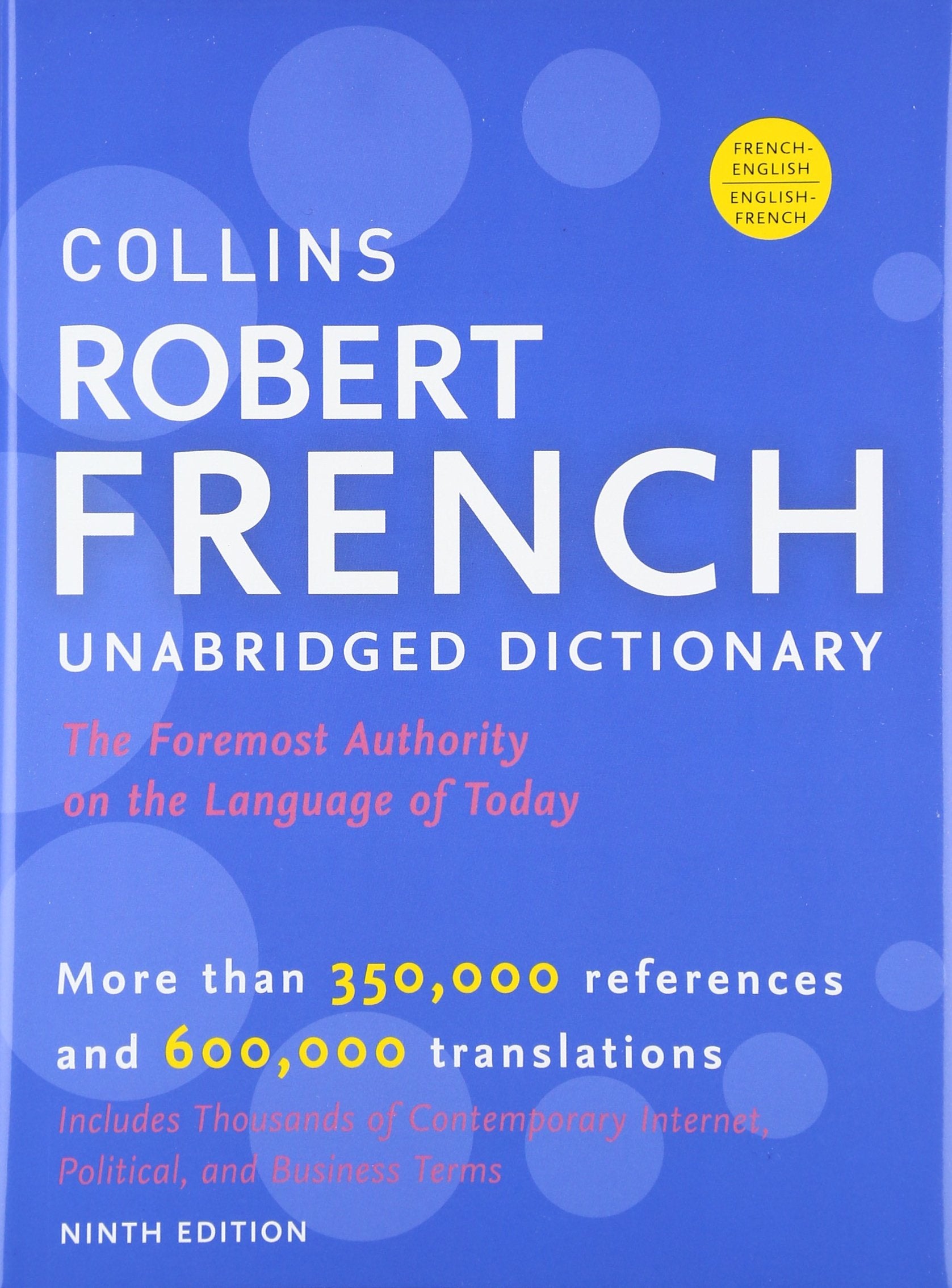 Collins Robert French Unabridged Dictionary, 9th Edition (Collins Language),New
