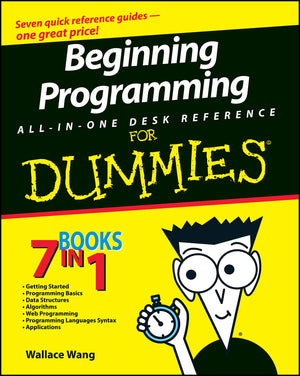 Beginning Programming AllinOne Desk Reference for Dummies,Used