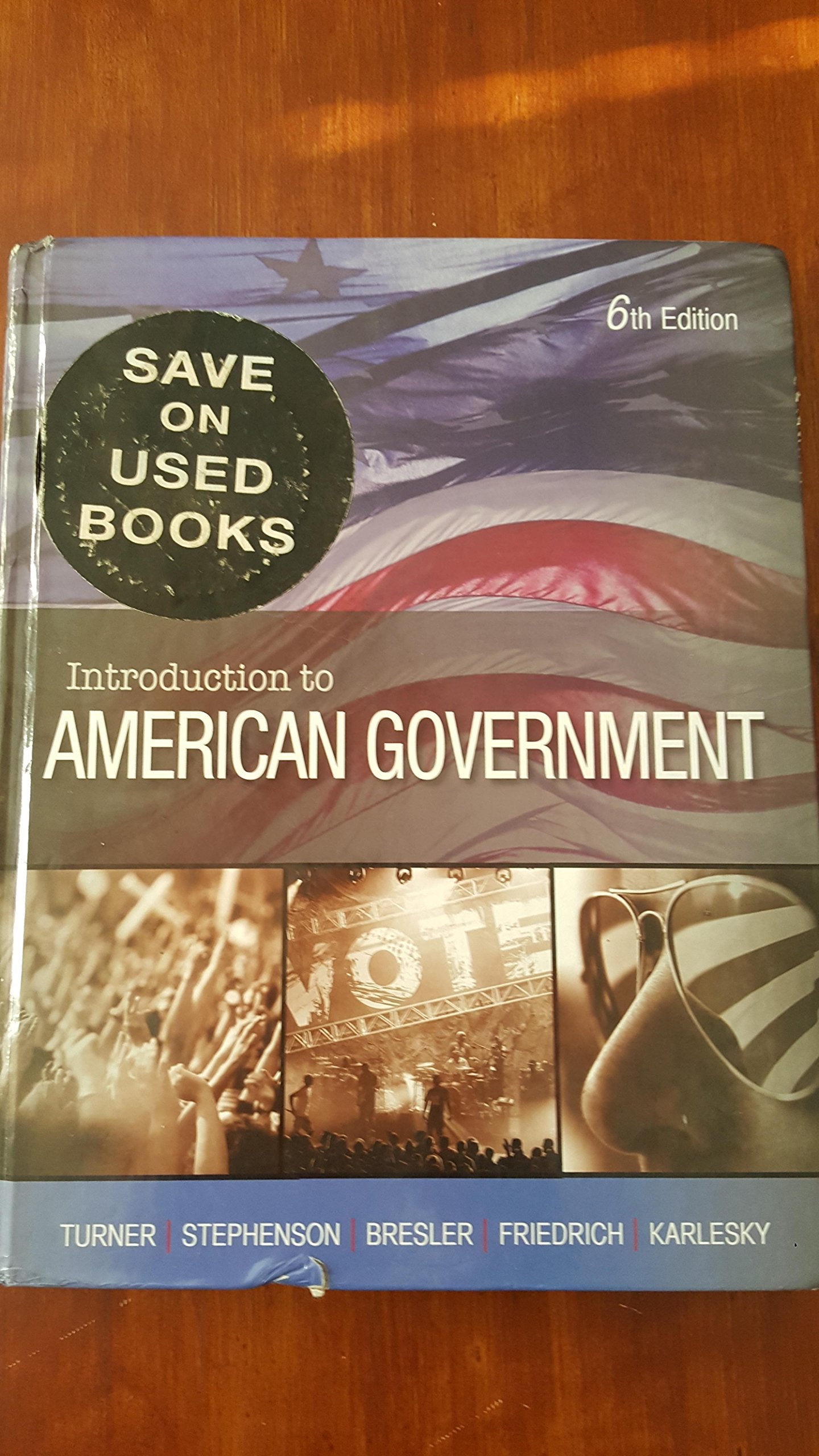 Introduction To American Government,Used