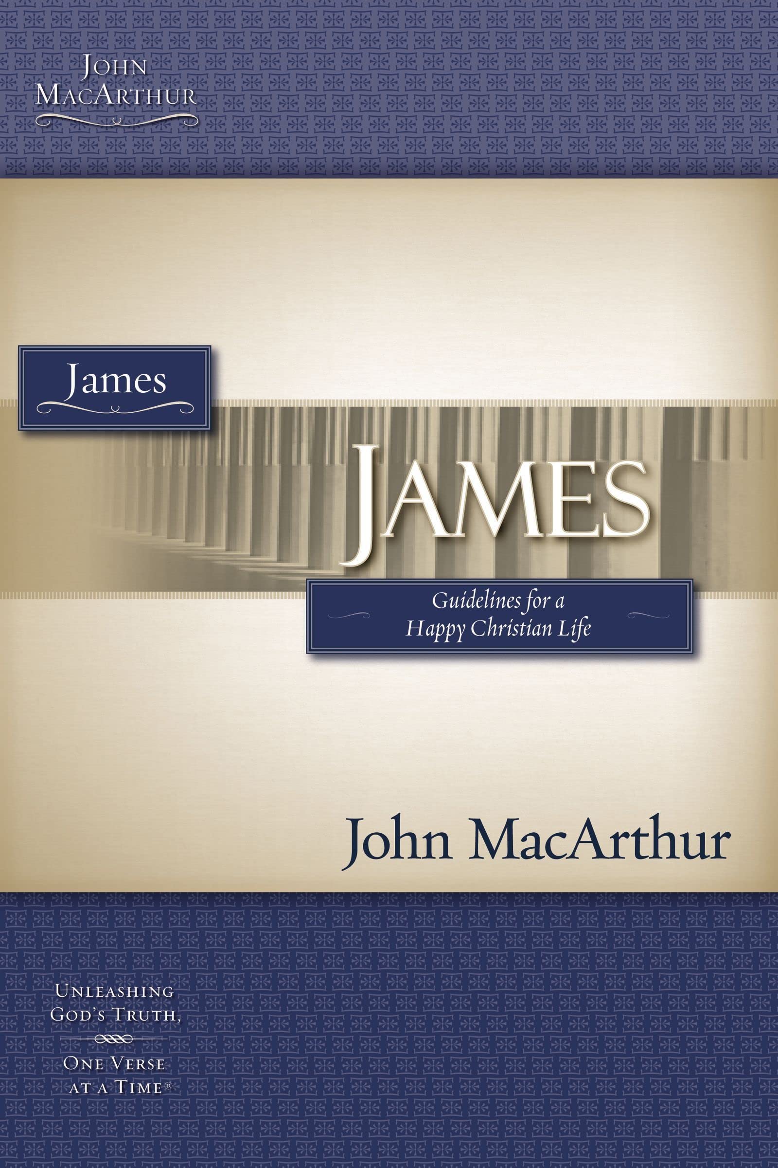James: Guidlines for a Happy Christian Life (Macarthur Study Guide),Used