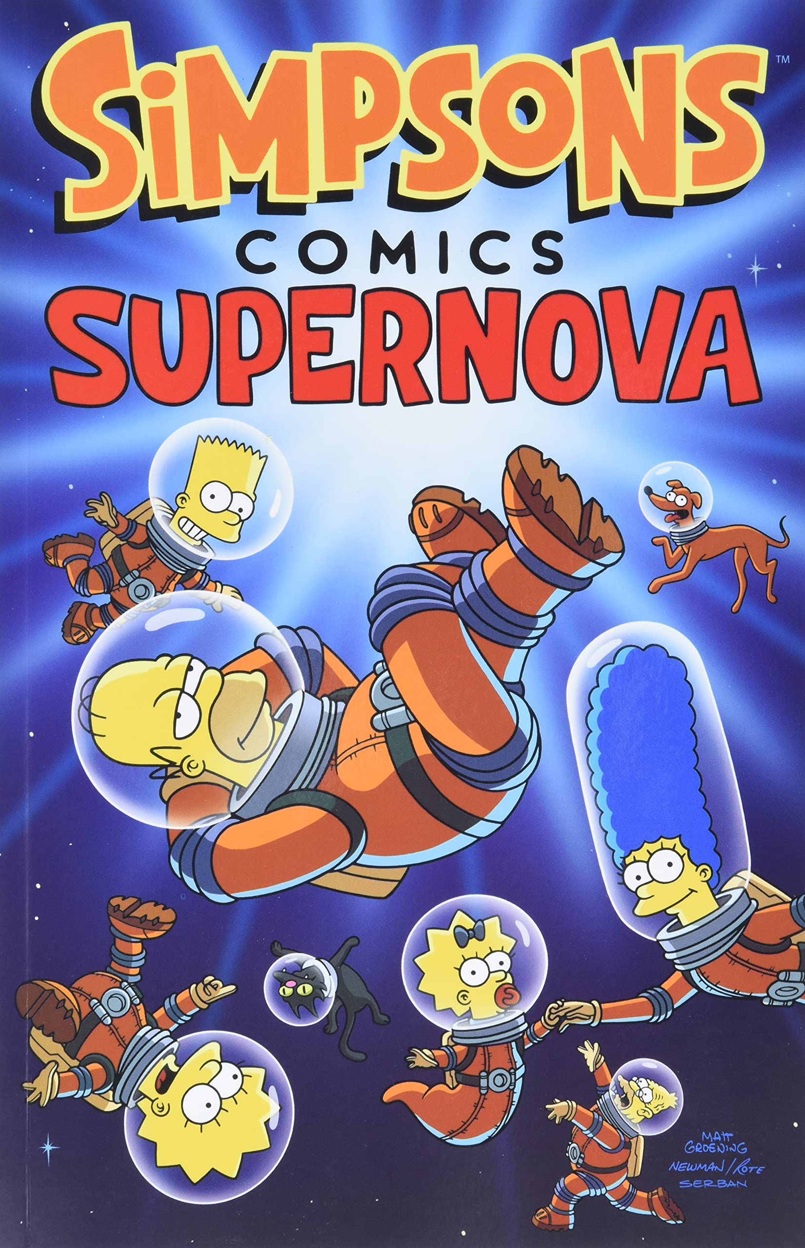 Simpsons Comics Supernova,Used