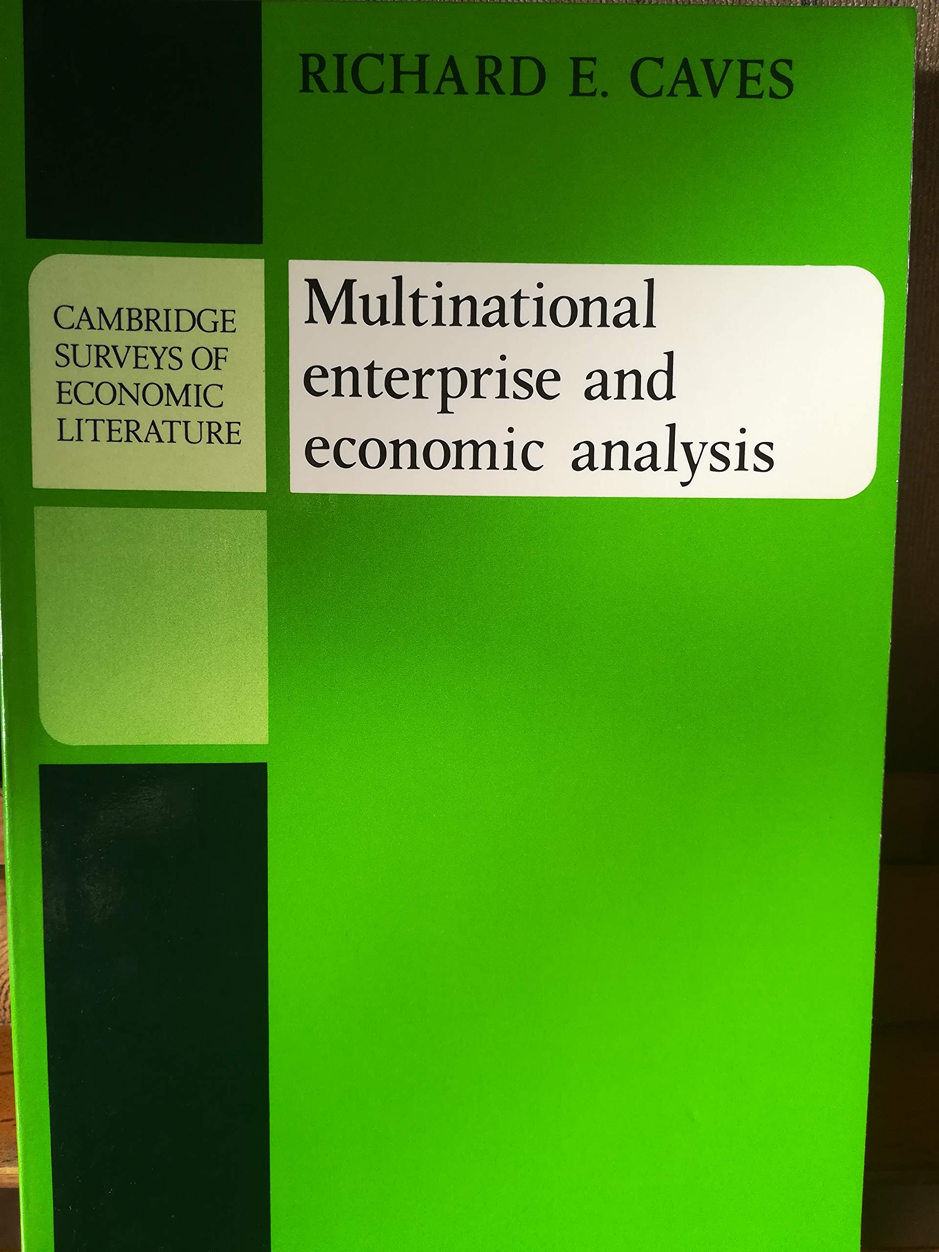 Multinational Enterprise and Economic Analysis (Cambridge Surveys of Economic Literature),Used