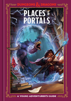 Places & Portals (Dungeons & Dragons): A Young Adventurer's Guide (Dungeons & Dragons Young Adventurer's Guides),New