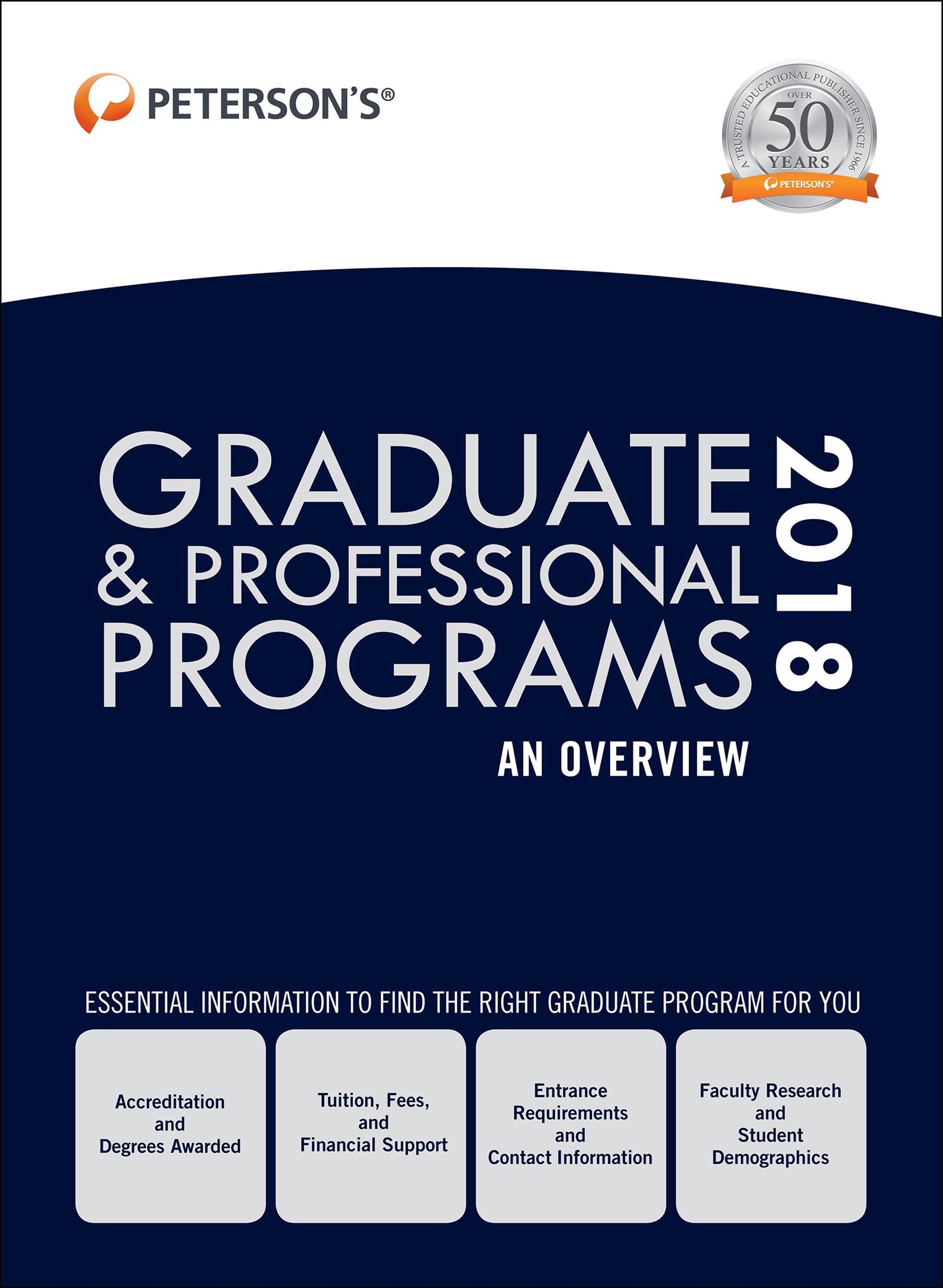 Graduate & Professional Programs: An Overview 2018,Used