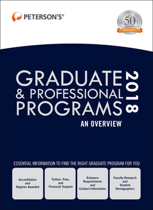 Graduate & Professional Programs: An Overview 2018,Used