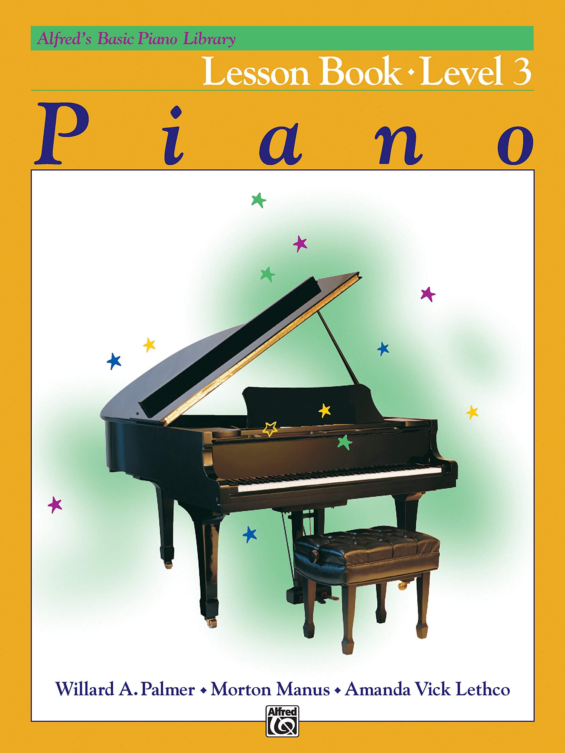 Alfred's Basic Piano Course: Lesson Book  Level 3,Used