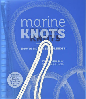 Marine Knots: How to Tie 40 Essential Knots: Waterproof Cover and Detachable Rope,Used
