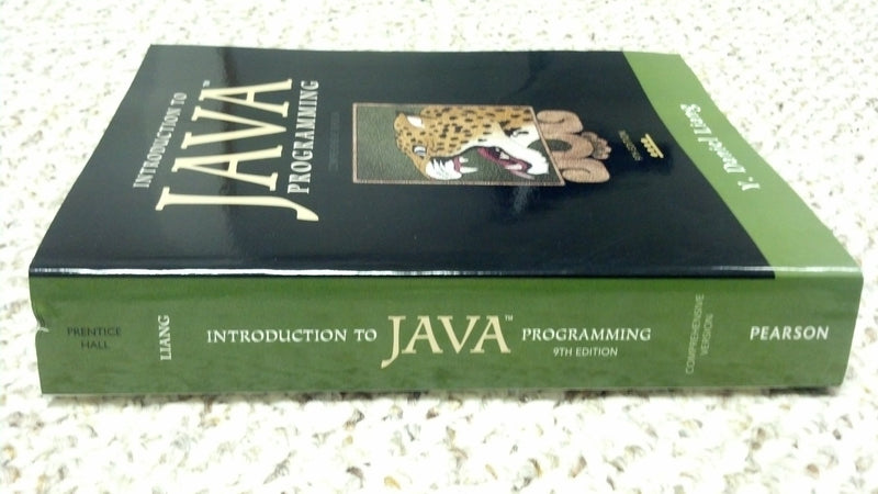 Pearson Introduction to Java Programming, Comprehensive Version, 9th Edition - Essential Java Guide for Beginners and Professionals