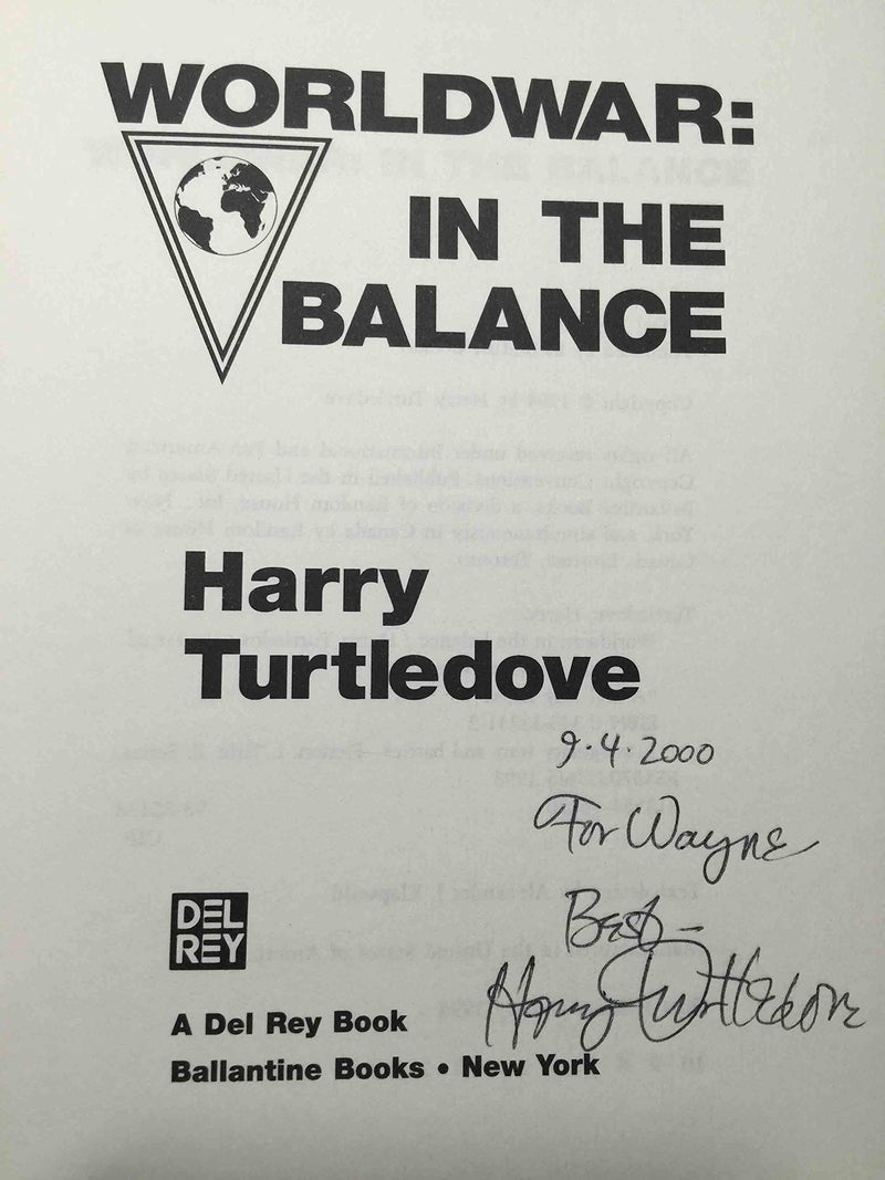In the Balance (Worldwar Series, Volume 1),Used