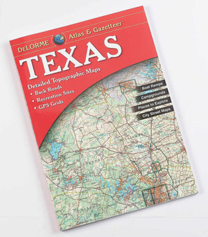 Texas Atlas & Gazetteer (Delorme Atlas & Gazetteer),Used