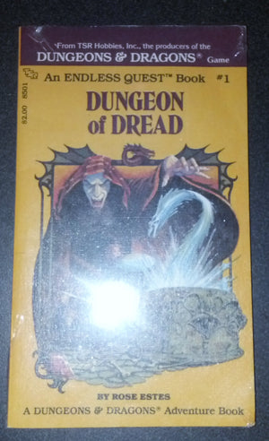 Dungeon Of Dread (An Endless Quest, Book 1 / A Dungeons & Dragons Adventure Book),New