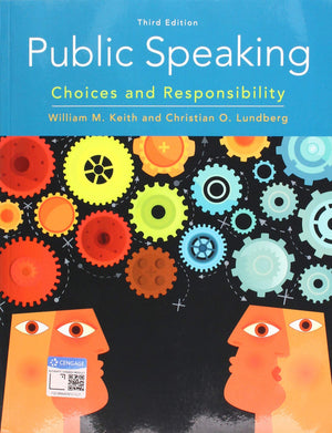 Public Speaking: Choices and Responsibility (MindTap Course List),Used