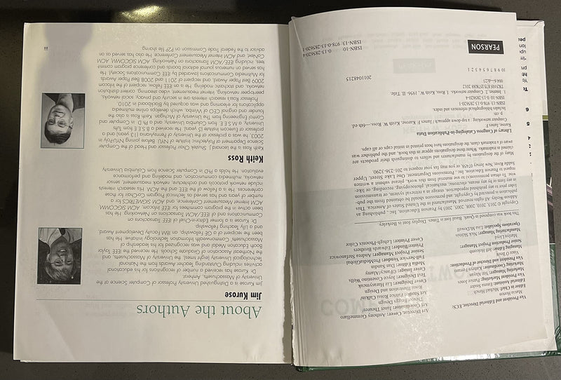 Computer Networking: A TopDown Approach (6th Edition),Used