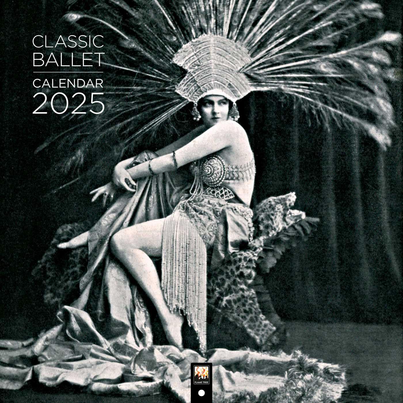 Classic Ballet Wall Calendar 2025 (Art Calendar),New