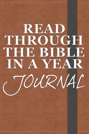 Read Through The Bible In A Year Journal,Used