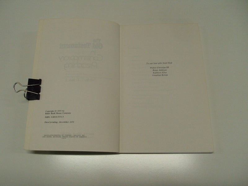 The Old Testament in Contemporary Preaching,Used