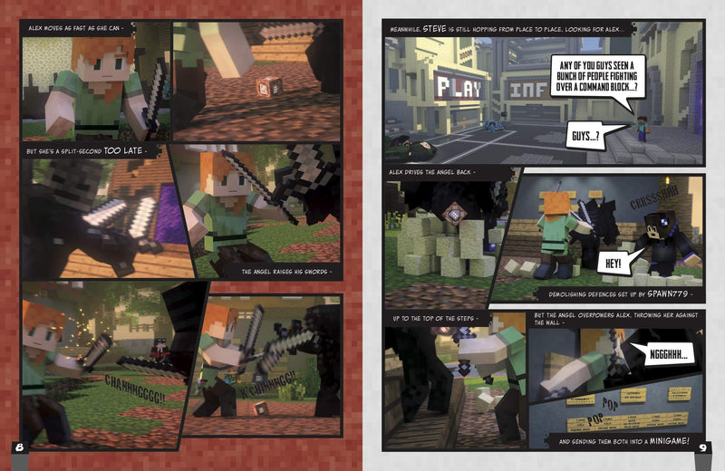 Going Viral Part 2: The Mindbending Minecraft Graphic Novel Adventure! (Minecraft Graphic Novels),Used