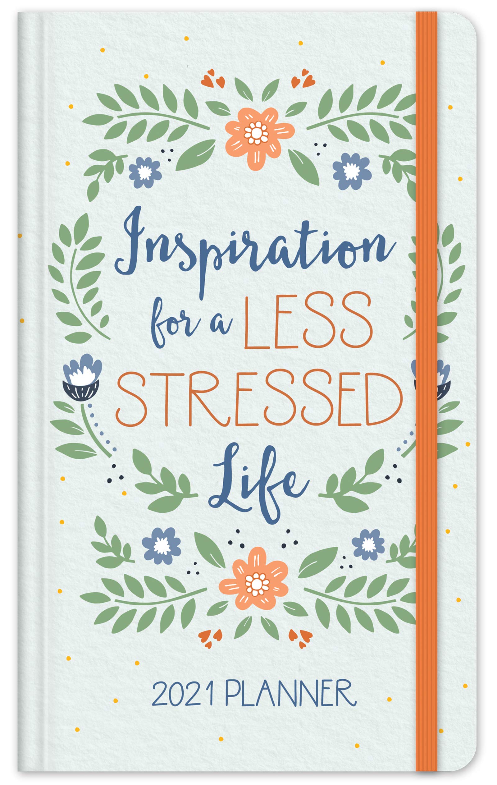 2021 Planner Inspiration for a Less Stressed Life,Used