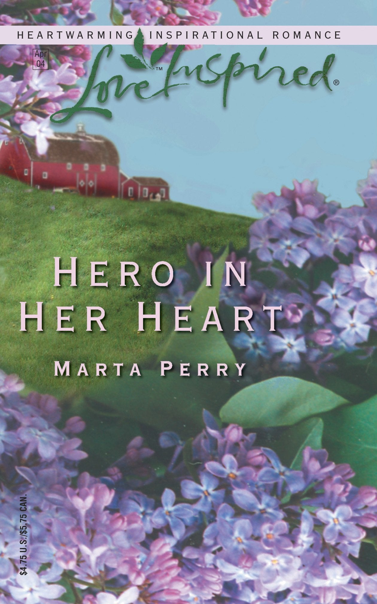 Hero in Her Heart (The Flanagans, Book 1) (Love Inspired #249),Used