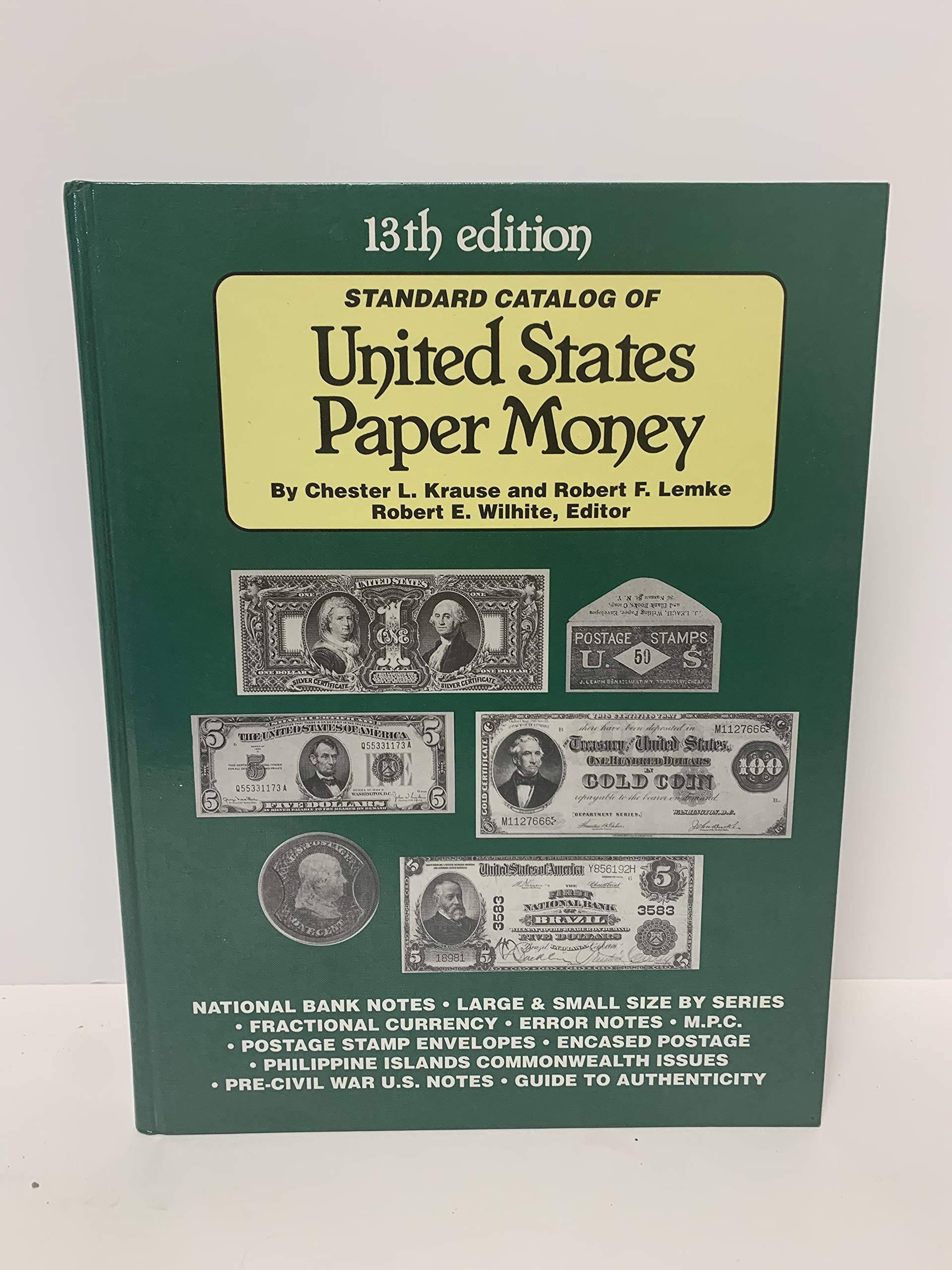 Standard Catalog of United States Paper Money,Used