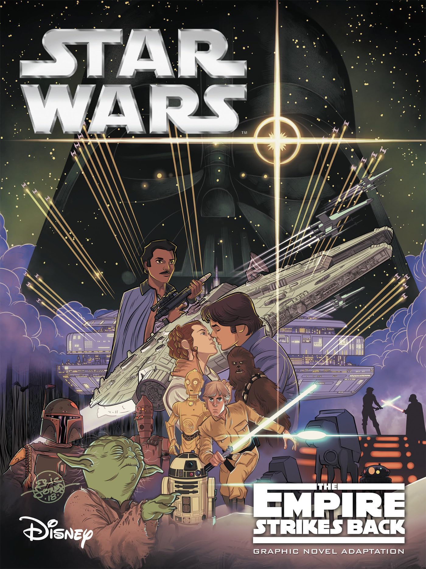 Star Wars: The Empire Strikes Back Graphic Novel Adaptation (Star Wars Movie Adaptations),Used