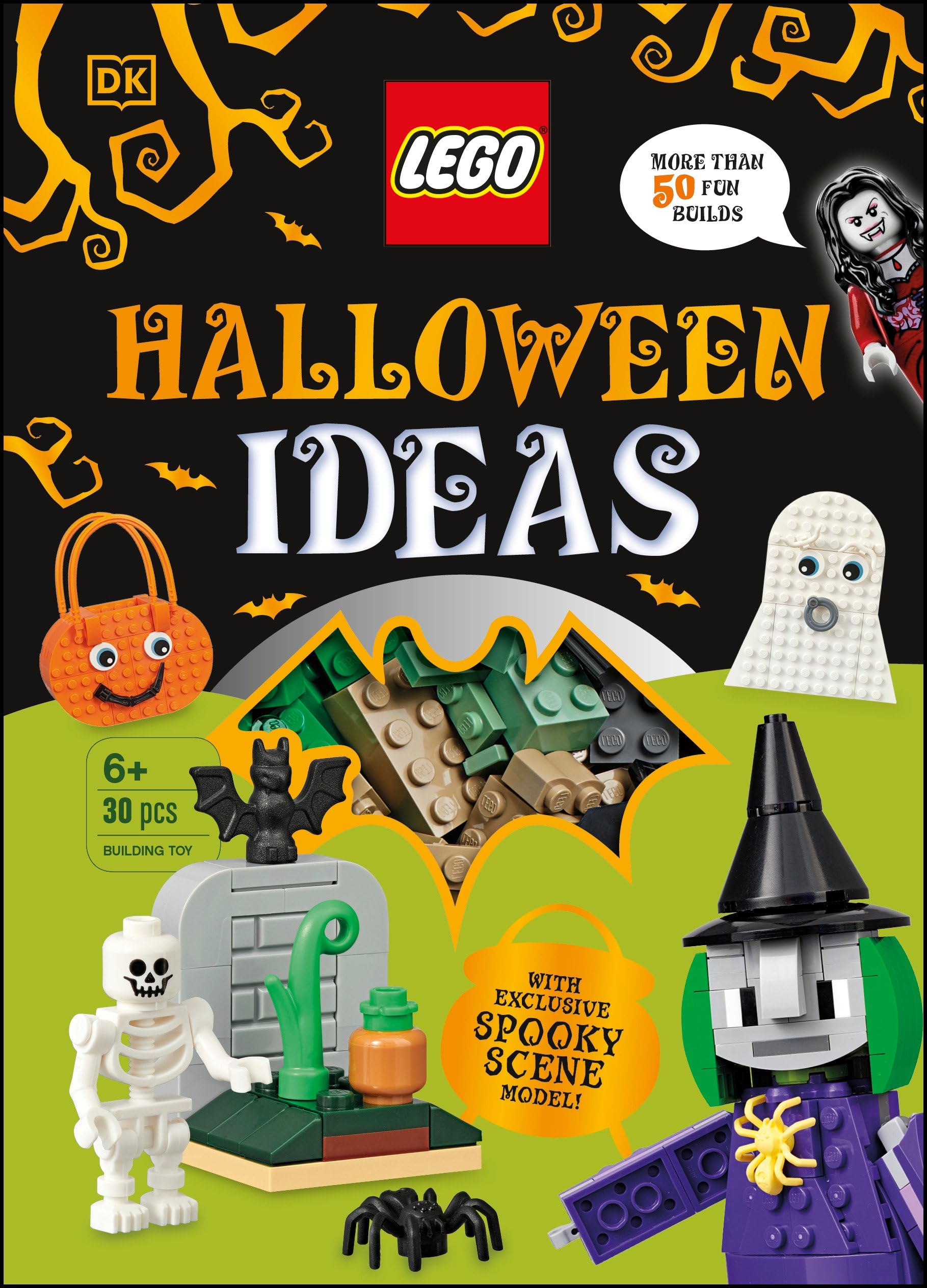 LEGO Halloween Ideas: With Exclusive Spooky Scene Model (Lego Ideas),New