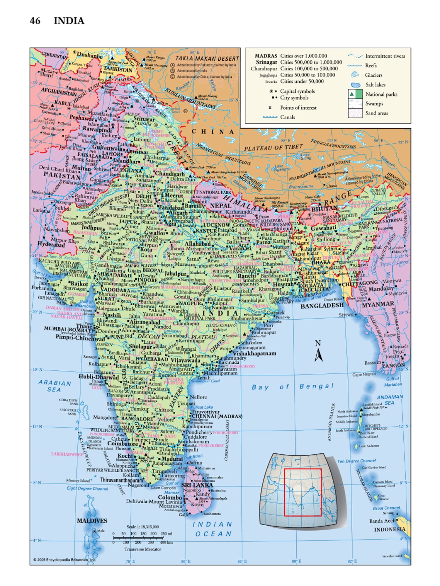 MerriamWebsters Notebook Atlas,Used