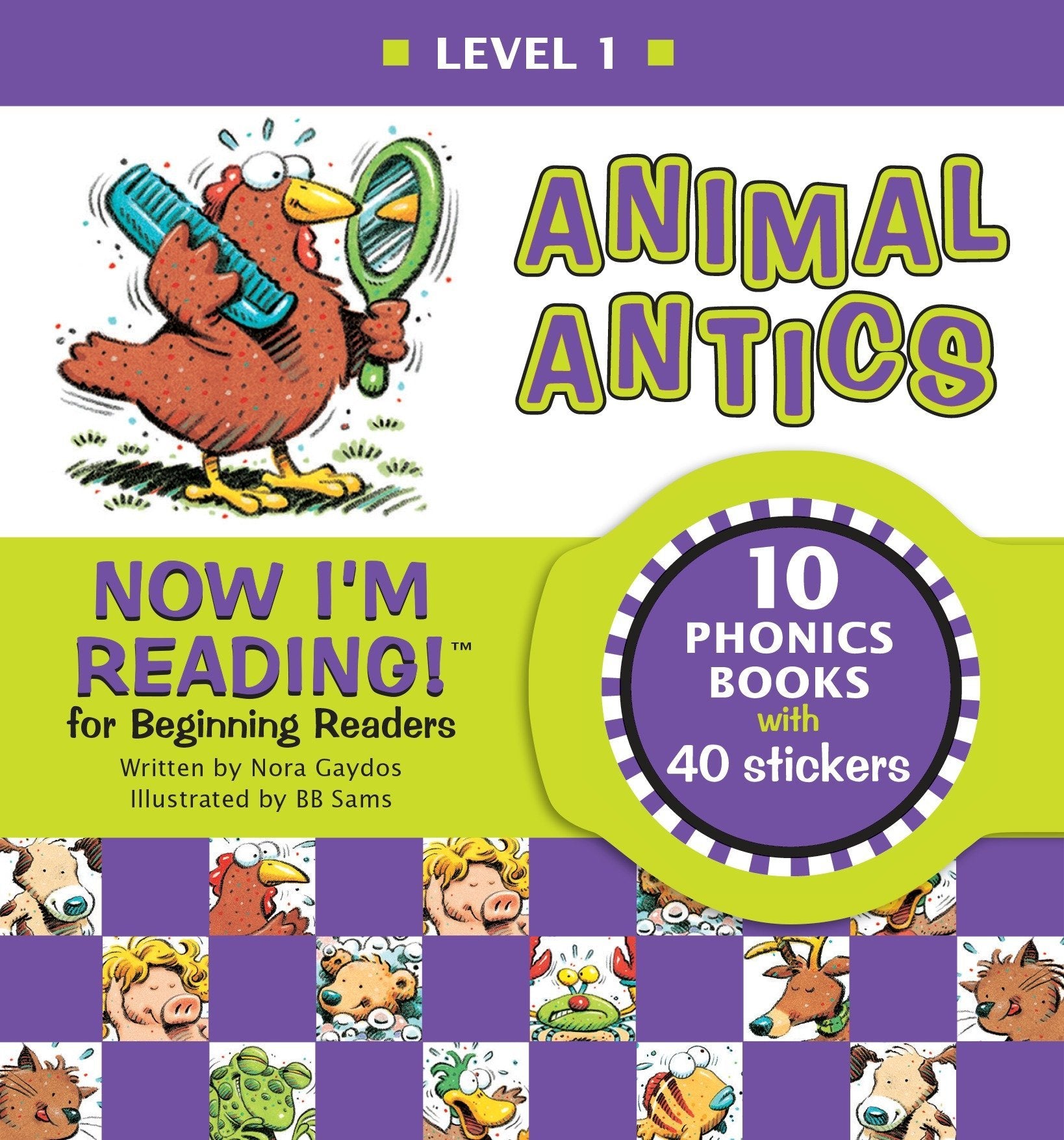 Now I'm Reading!: Animal Antics  Level 1 (NIR! Leveled Readers),Used
