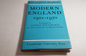 Modern England 19011970 (Conference on British Studies Bibliographical Handbooks),Used
