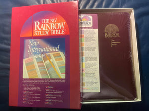The Rainbow Study Bible New International Version/Imitation Leather Indexed,New
