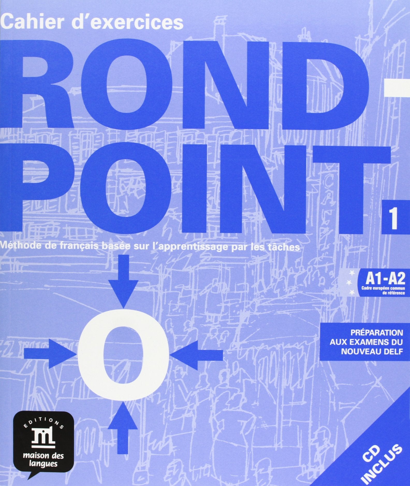 RondPoint 1 Cahier d'exercices + CD (Spanish Edition),Used