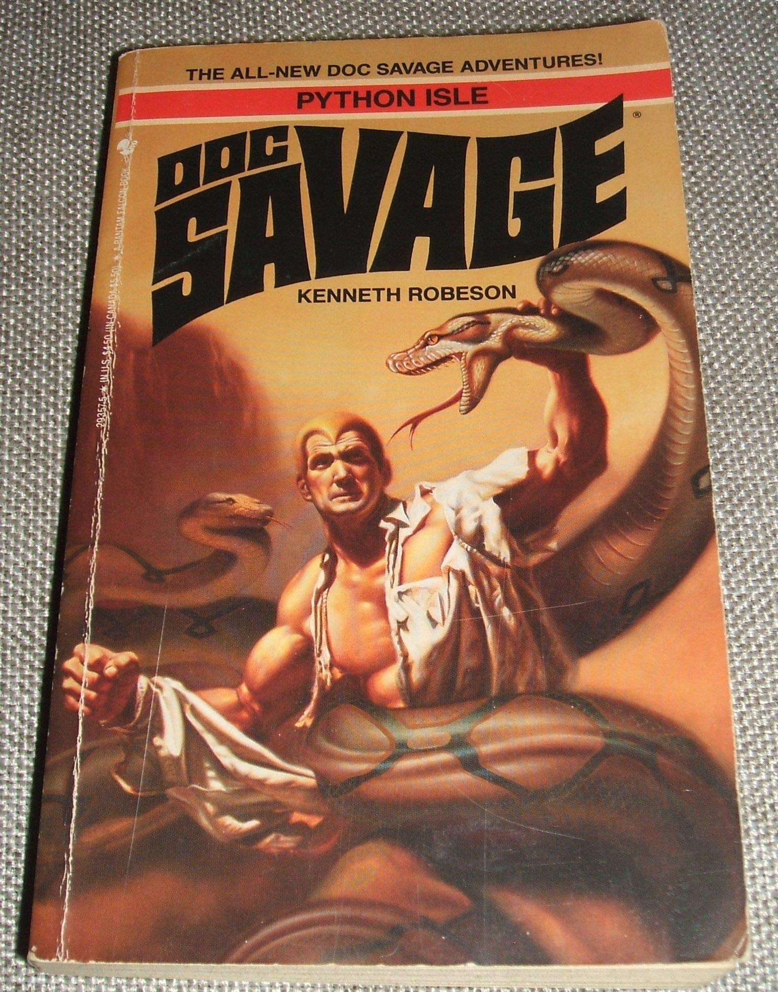 PYTHON ISLE (Doc Savage),Used