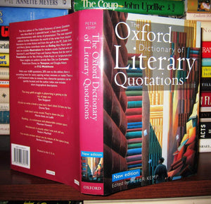 The Oxford Dictionary of Literary Quotations,Used