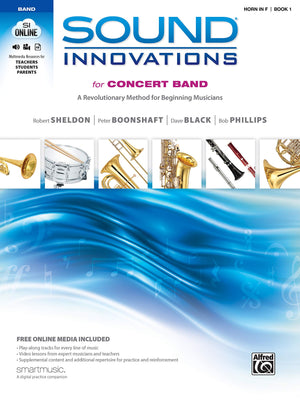 Sound Innovations For Concert Band, Bk 1: A Revolutionary Method For Beginning Musicians (Horn In F), Book & Online Media,New