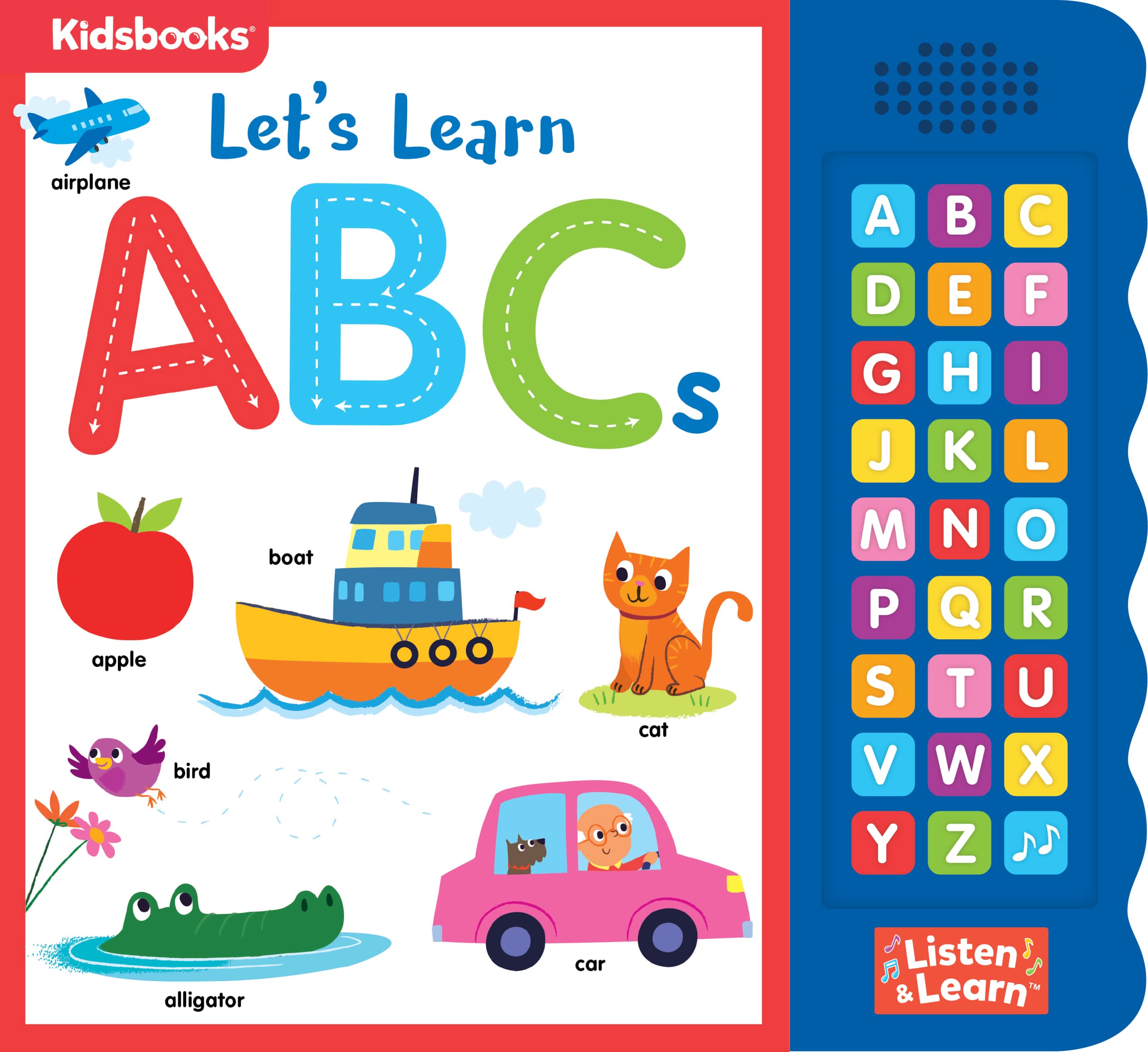 Let's Learn ABCsWith 27 Fun Sound Buttons, this Book is the Perfect Introduction to ABCs! (Listen & Learn),New